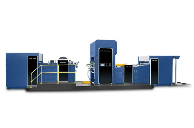 Automatic film laminating machine