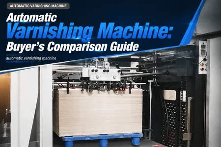 automatic varnishing machine illustration